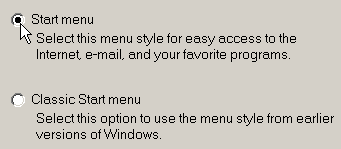 Turning on Classic menus speeds up slower PCs.