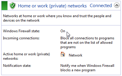 Windows 7 Firewall