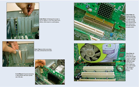 Upgrading and Fixing PCs 7th Edition includes 16 pages of detailed full-color photos.