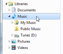 Windows 7's Libraries