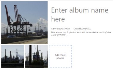 Windows Live Mail and SkyDrive automatically turn e-mailed photos and scans into slideshows, whether you like it or not.