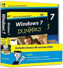 Windows 7 For Dummies book/DVD bundle